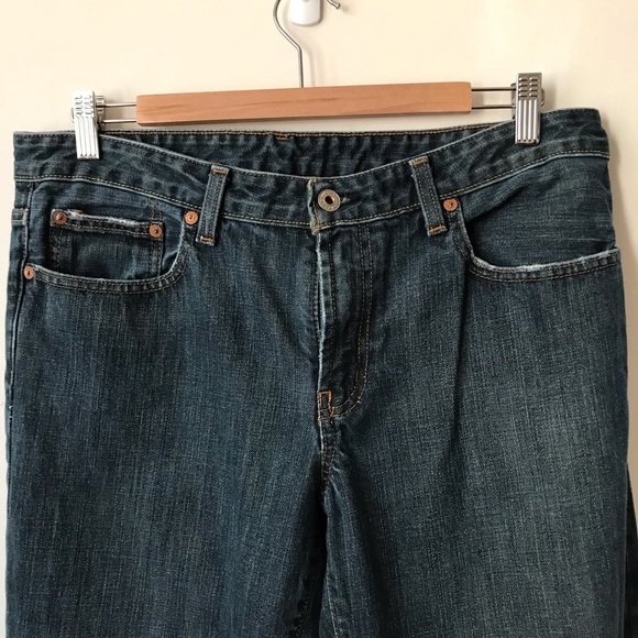 Polo Bootcut Jeans Medium Wash Low Rise S 12x30 - Picture 2 of 7